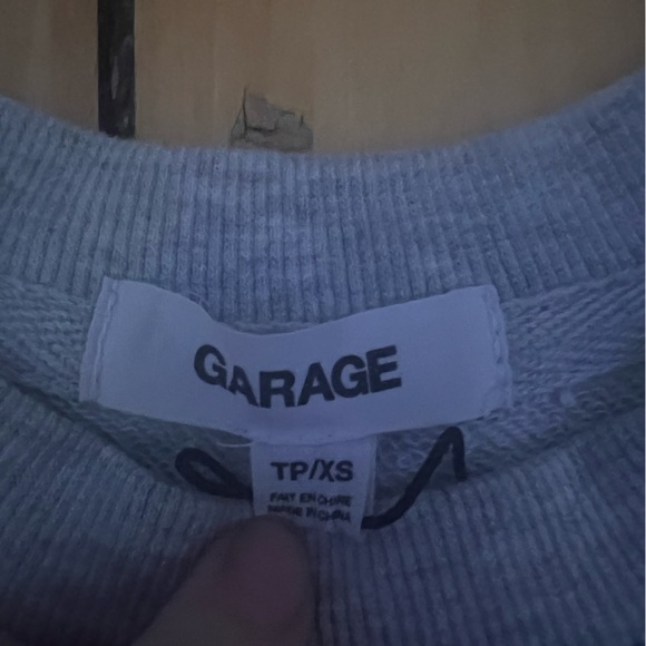 oversized grey crewneck - Picture 2 of 3